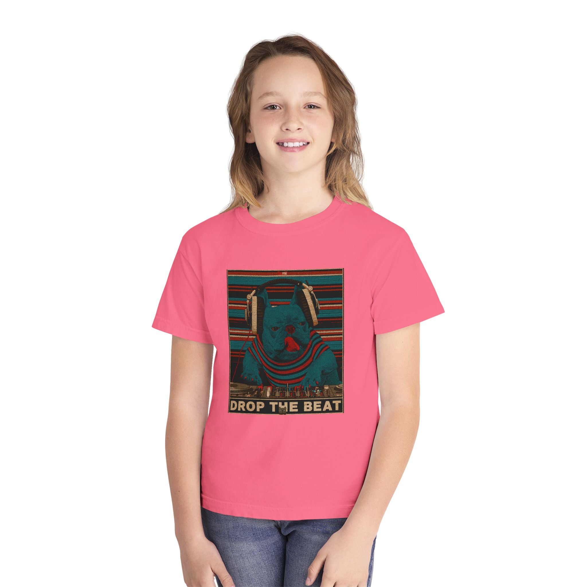 Frenchie Youth T-Shirt – Fun French Bulldog Tee for Boys & Girls