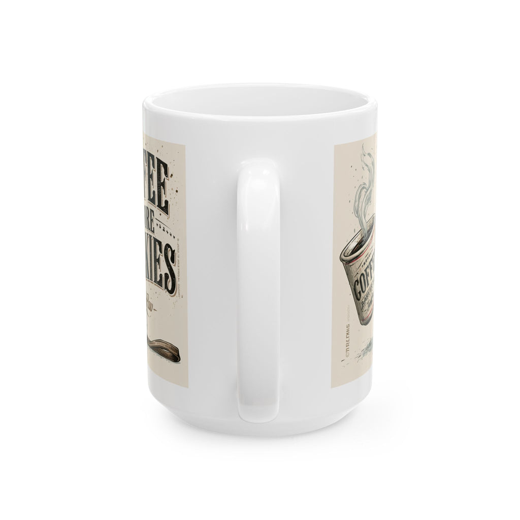 Frenchie Strong Club Coffee Mug | Vintage French Bulldog Ceramic Mug – TankPaw® (11oz/15oz)