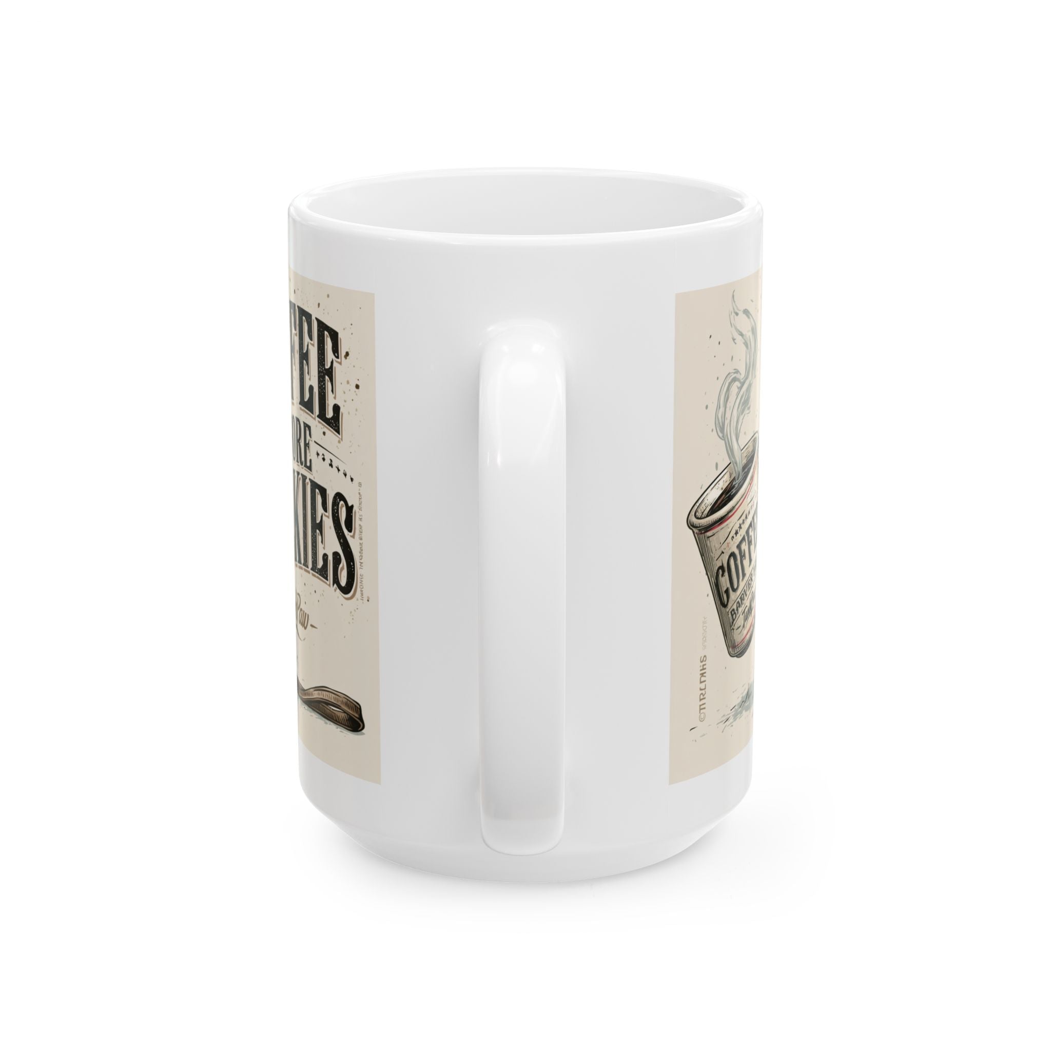 Frenchie Strong Club Coffee Mug | Vintage French Bulldog Ceramic Mug – TankPaw® (11oz/15oz)