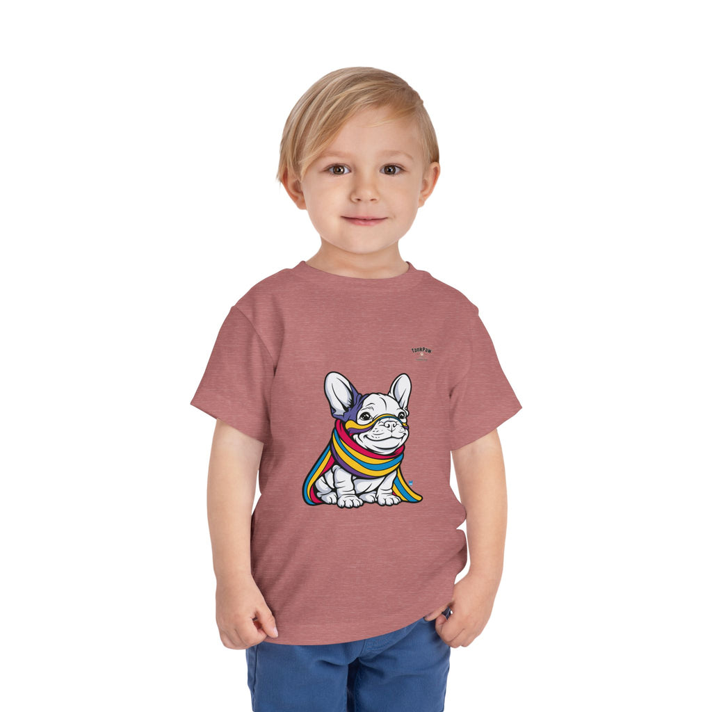 Toddler French Bulldog T-Shirt – Cute Frenchie Graphic Tee for Little Dog Lovers