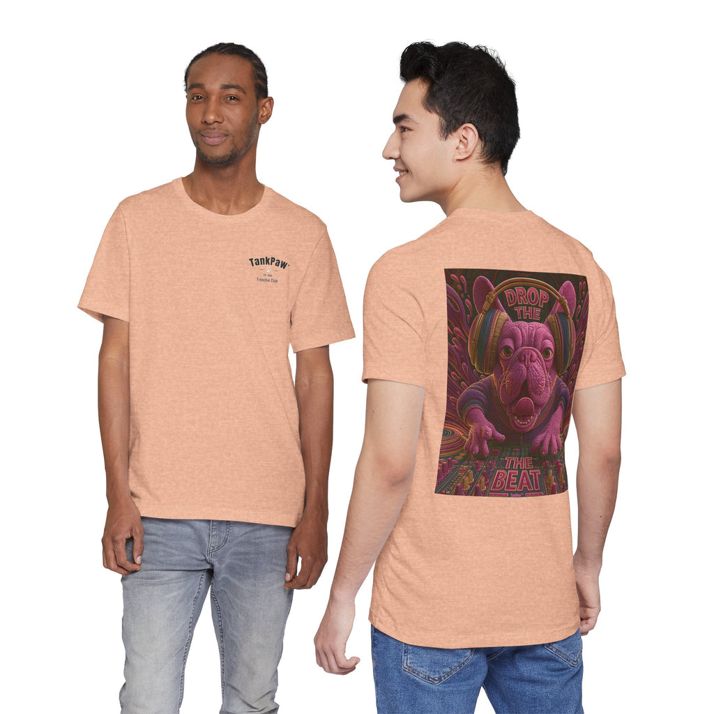 Electric French Bulldog T-Shirt – Neon DJ Dog Shirt for Music Lovers
