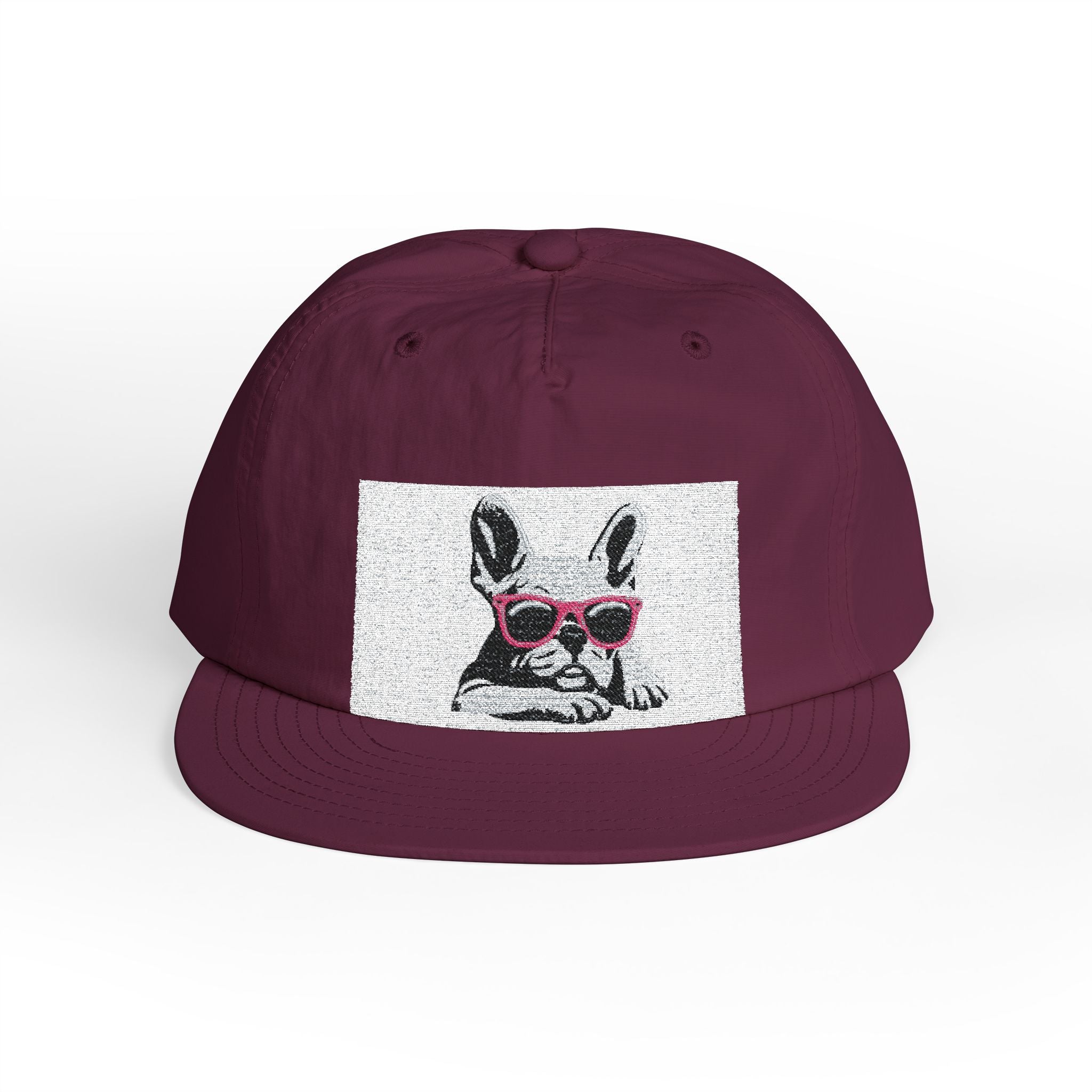 Surf Cap —French Bulldog Mom Hat – Embroidered Baseball Cap for Frenchie Lovers