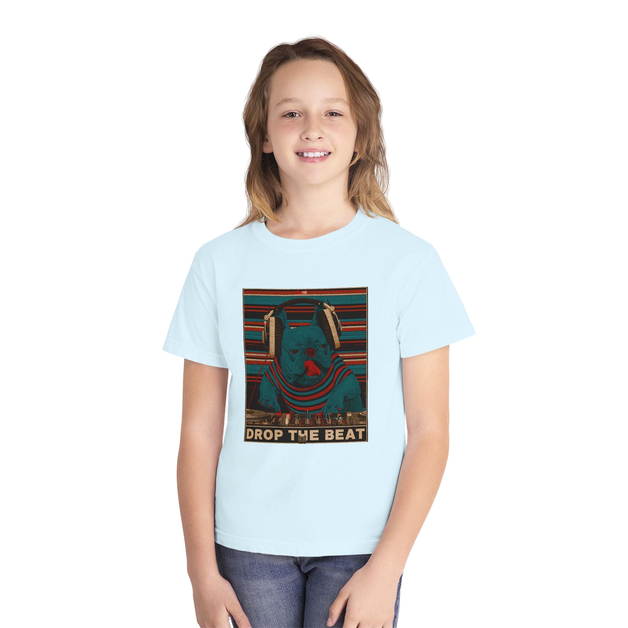 Frenchie Youth T-Shirt – Fun French Bulldog Tee for Boys & Girls