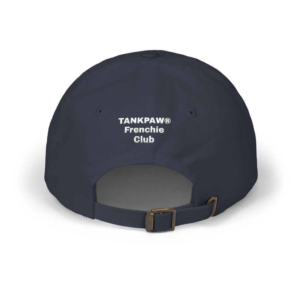 Dad Cap — TankPaw® Frenchie Dad Embroidered Baseball Cap – Premium French Bulldog Dad Hat for Dog Lovers