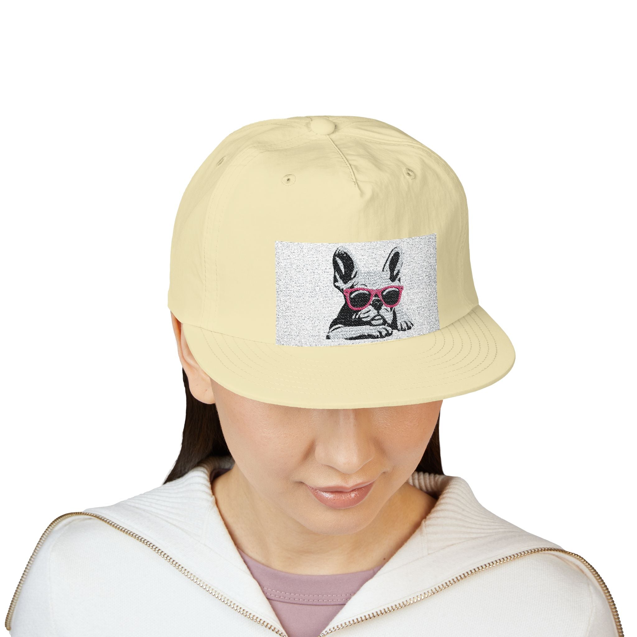 Surf Cap —French Bulldog Mom Hat – Embroidered Baseball Cap for Frenchie Lovers