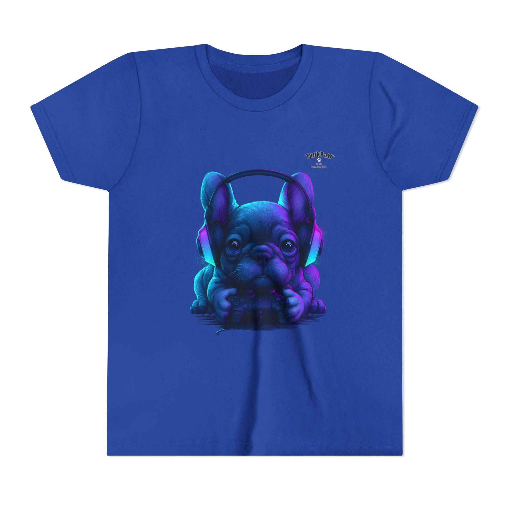Youth French Bulldog Graphic T-Shirt – Cool Frenchie Tee for Kids & Teens