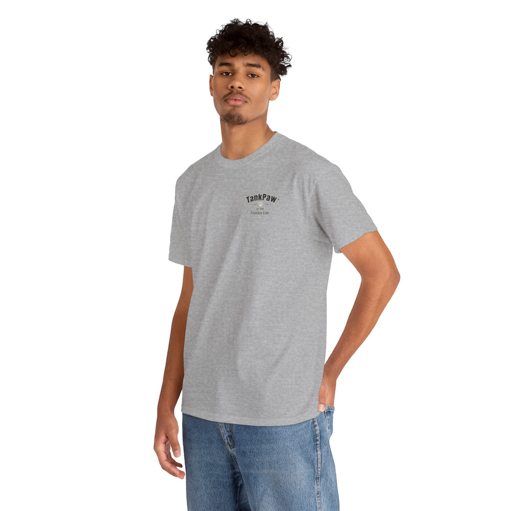 Frenchie Strong Club Vintage Gym T-Shirt | TankPaw™