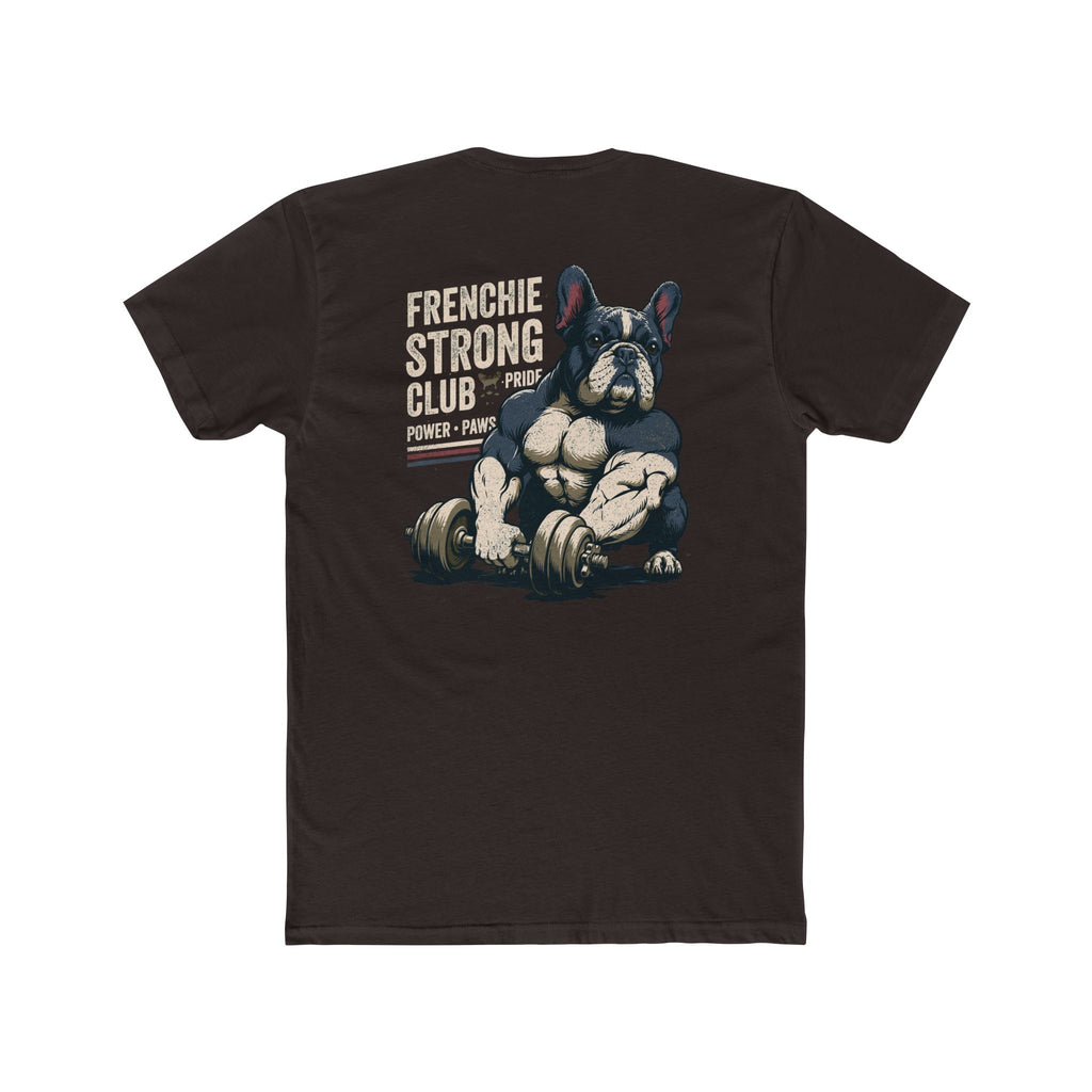 Muscular French Bulldog Graphic T-Shirt | TankPaw™ Gym Collection