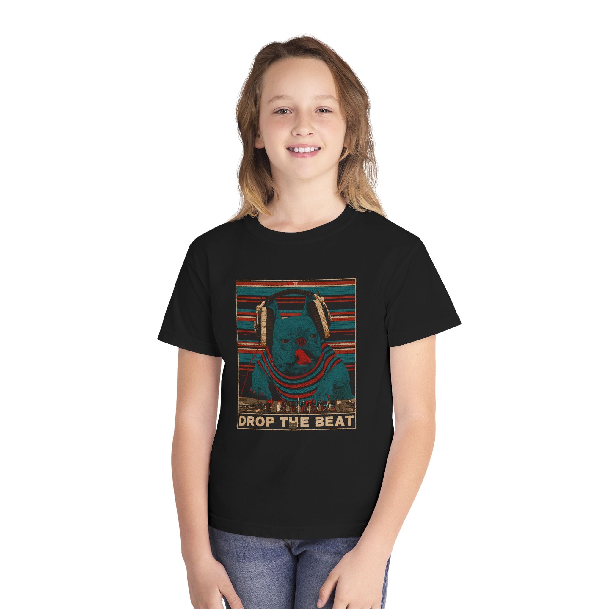 Frenchie Youth T-Shirt – Fun French Bulldog Tee for Boys & Girls