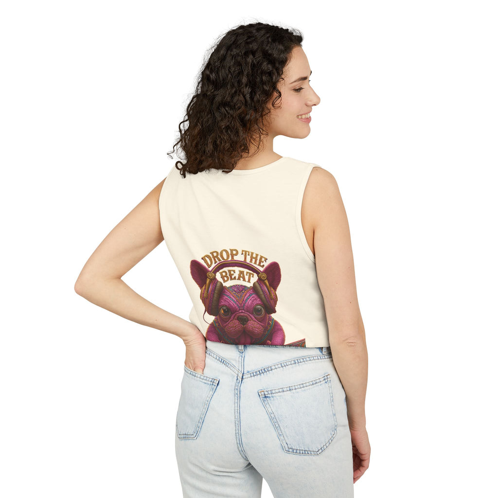 French Bulldog DJ Tank Top – EDM Music Festival Shirt for Dog Lovers | TankPaw™