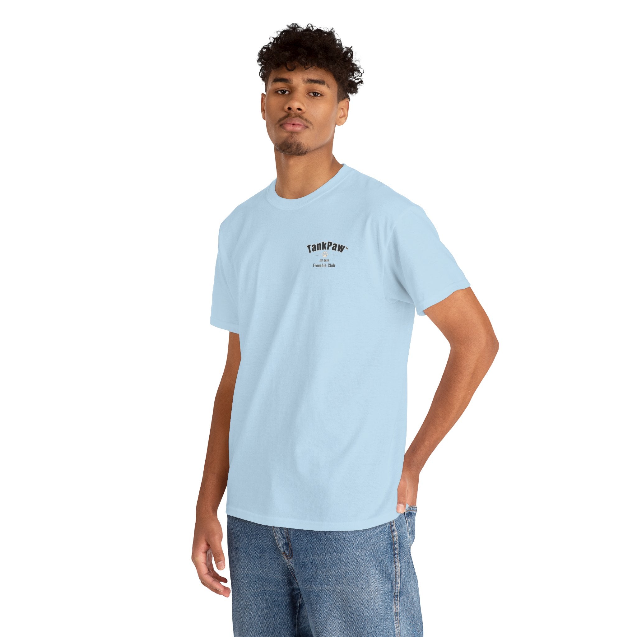 Frenchie Strong Club Vintage Gym T-Shirt | TankPaw™