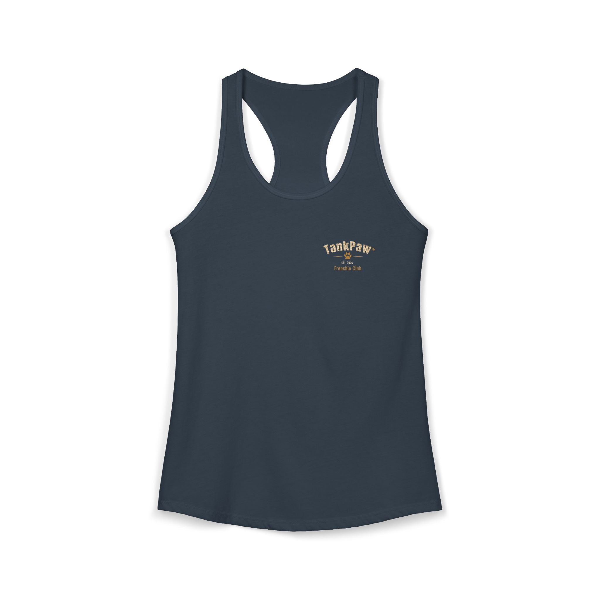 Women's French Bulldog Tank Top – Cute Frenchie Sleeveless Shirt for Dog Lovers
