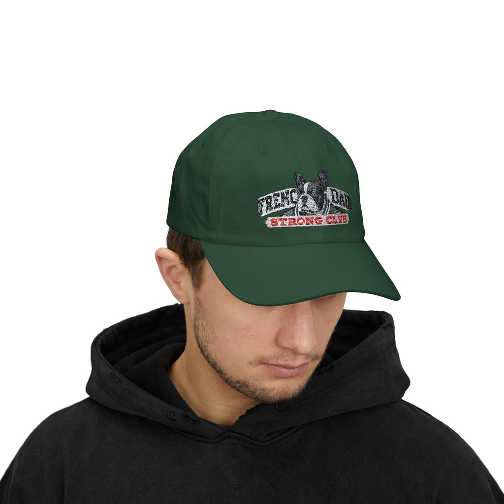 Dad Cap — TankPaw® Frenchie Dad Embroidered Baseball Cap – Premium French Bulldog Dad Hat for Dog Lovers