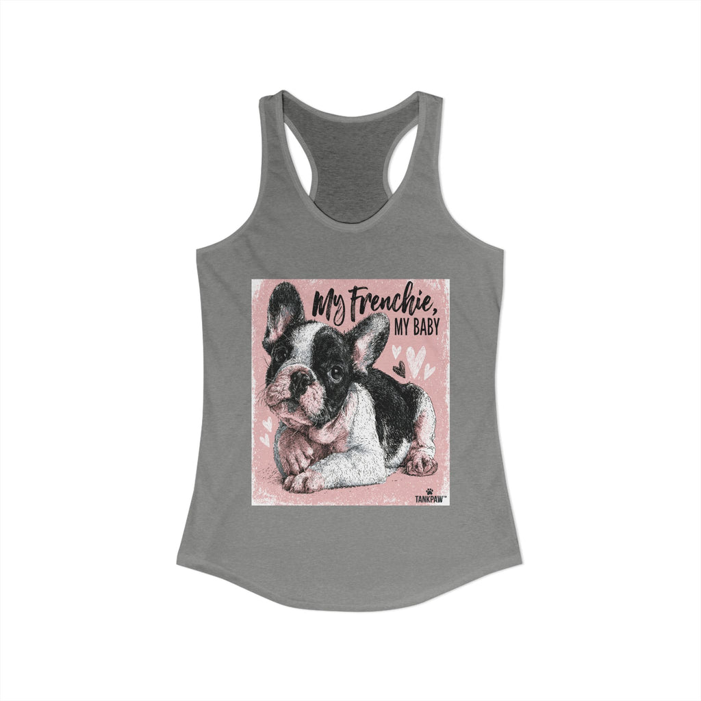 Frenchie Mom Women's Tank Top – French Bulldog Mom Sleeveless Shirt | Cute Dog Lover Gift | TankPawFrenchie Mom