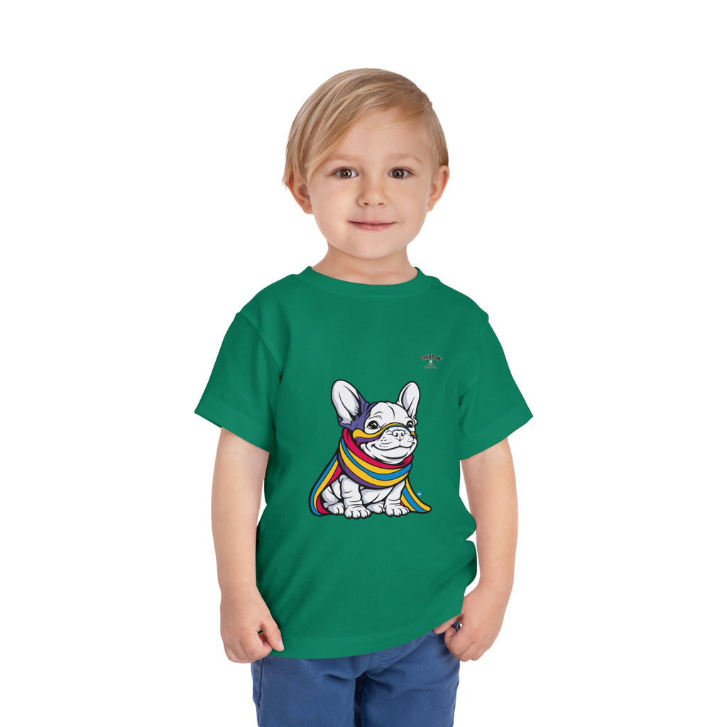 Toddler French Bulldog T-Shirt – Cute Frenchie Graphic Tee for Little Dog Lovers