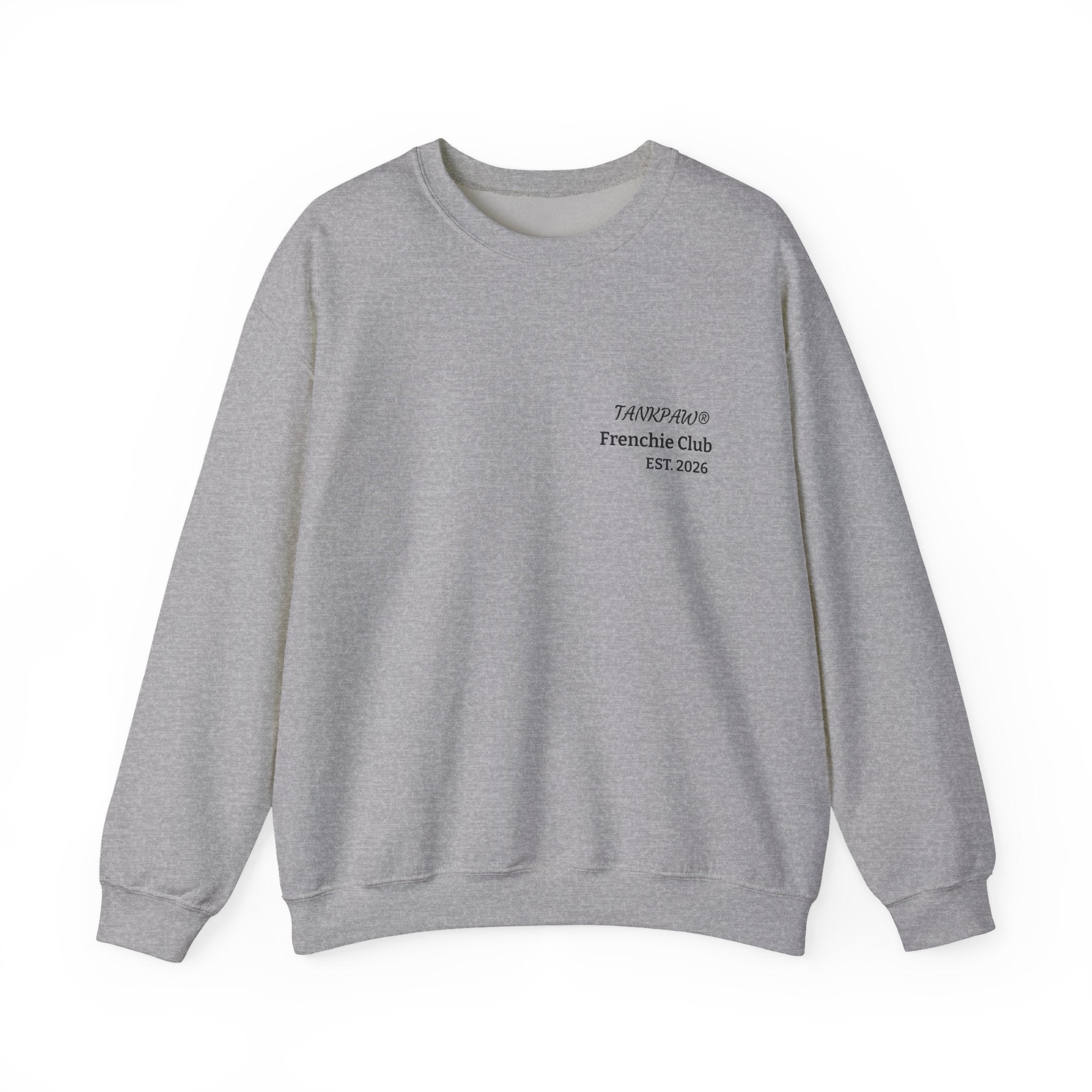 TankPaw® Frenchie Strong Club Premium Sweatshirt – Vintage French Bulldog Crewneck