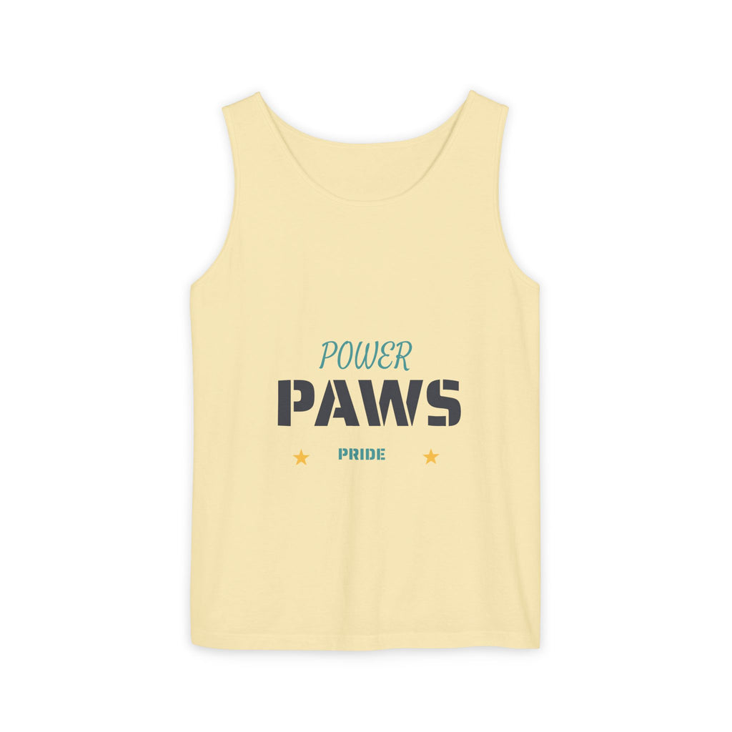 Power Paws Tank Top — "Frenchie Strong" Graphic Dog Fitness Tank