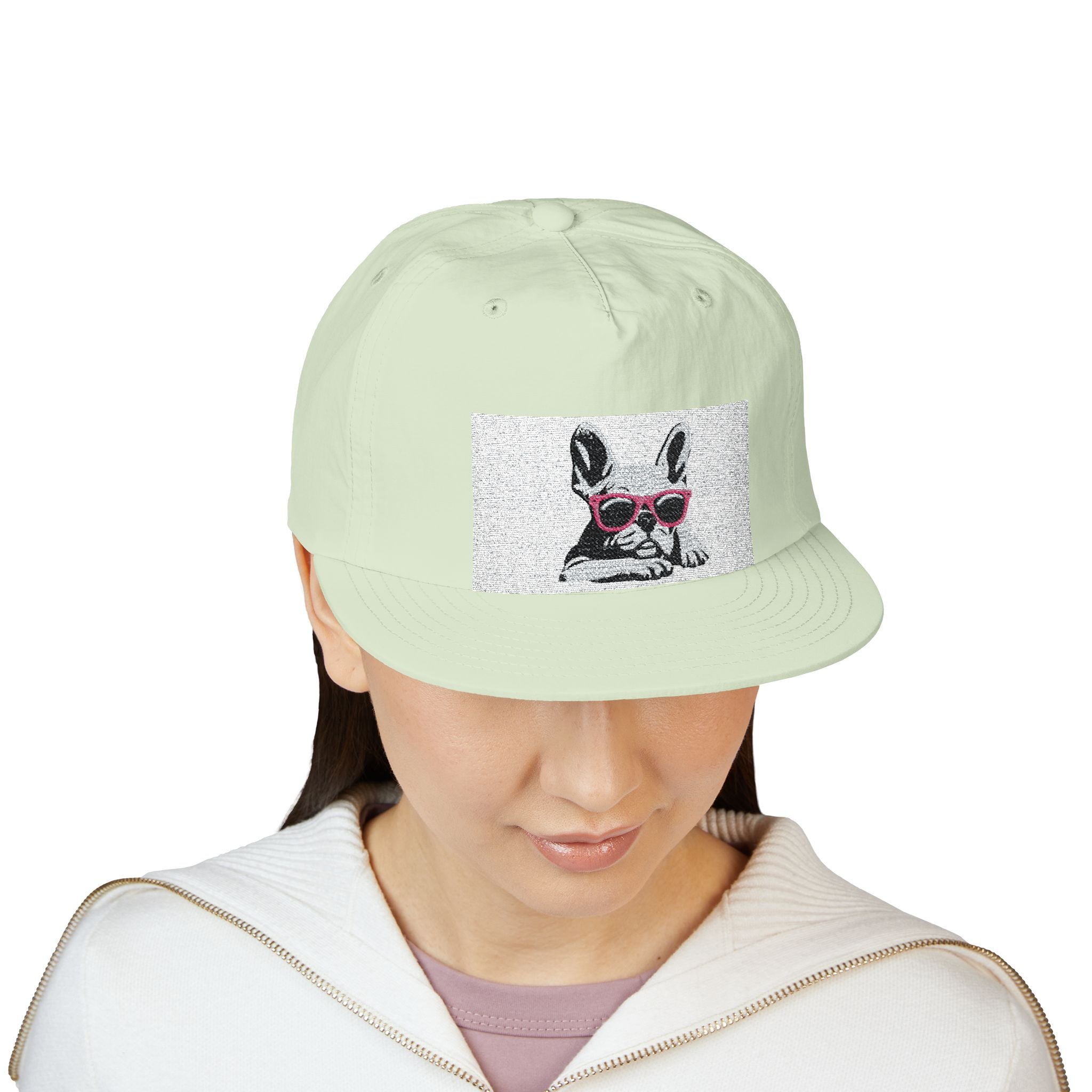 Surf Cap —French Bulldog Mom Hat – Embroidered Baseball Cap for Frenchie Lovers
