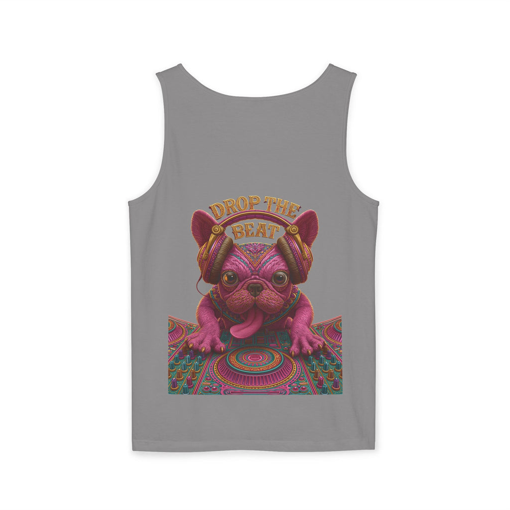 French Bulldog DJ Tank Top – EDM Music Festival Shirt for Dog Lovers | TankPaw™
