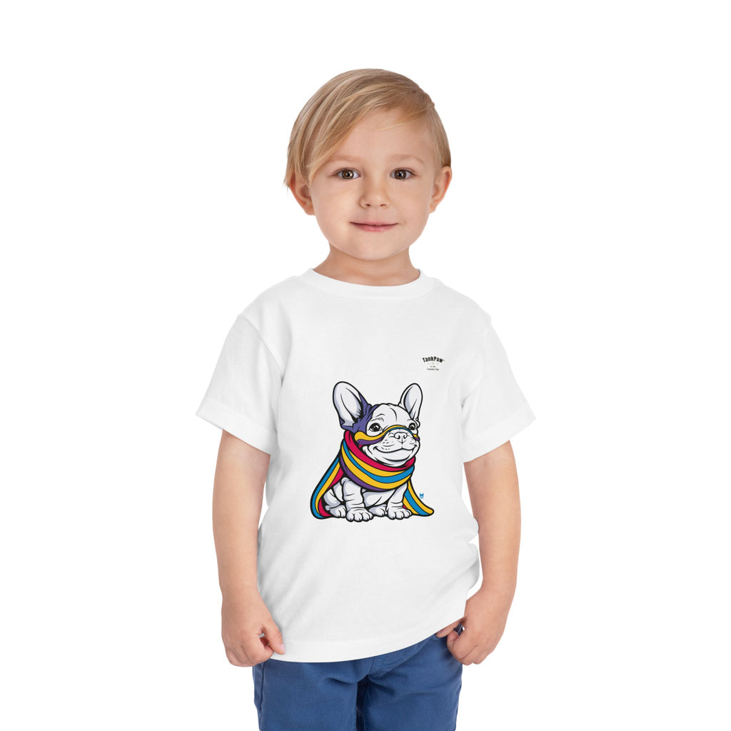 Toddler French Bulldog T-Shirt – Cute Frenchie Graphic Tee for Little Dog Lovers