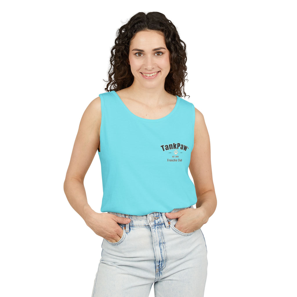 French Bulldog DJ Tank Top – EDM Music Festival Shirt for Dog Lovers | TankPaw™