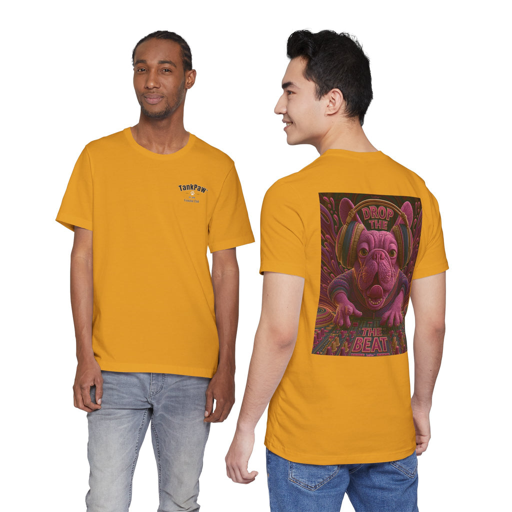 Electric French Bulldog T-Shirt – Neon DJ Dog Shirt for Music Lovers