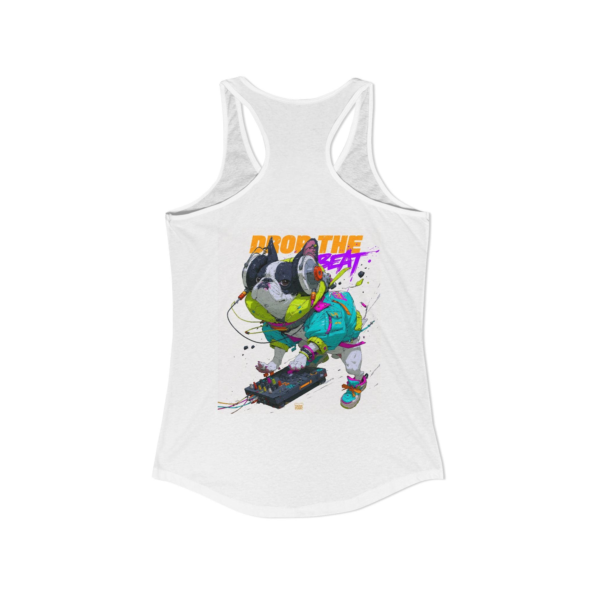 Women's French Bulldog Tank Top – Cute Frenchie Sleeveless Shirt for Dog Lovers
