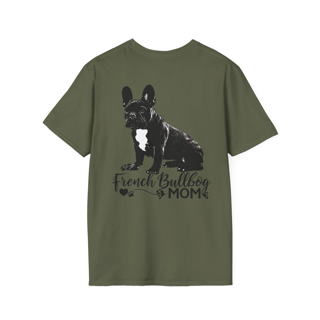 French Bulldog Mom T-Shirt | Proud Dog Mom Gift | Cute Frenchie Lover Apparel | TankPaw