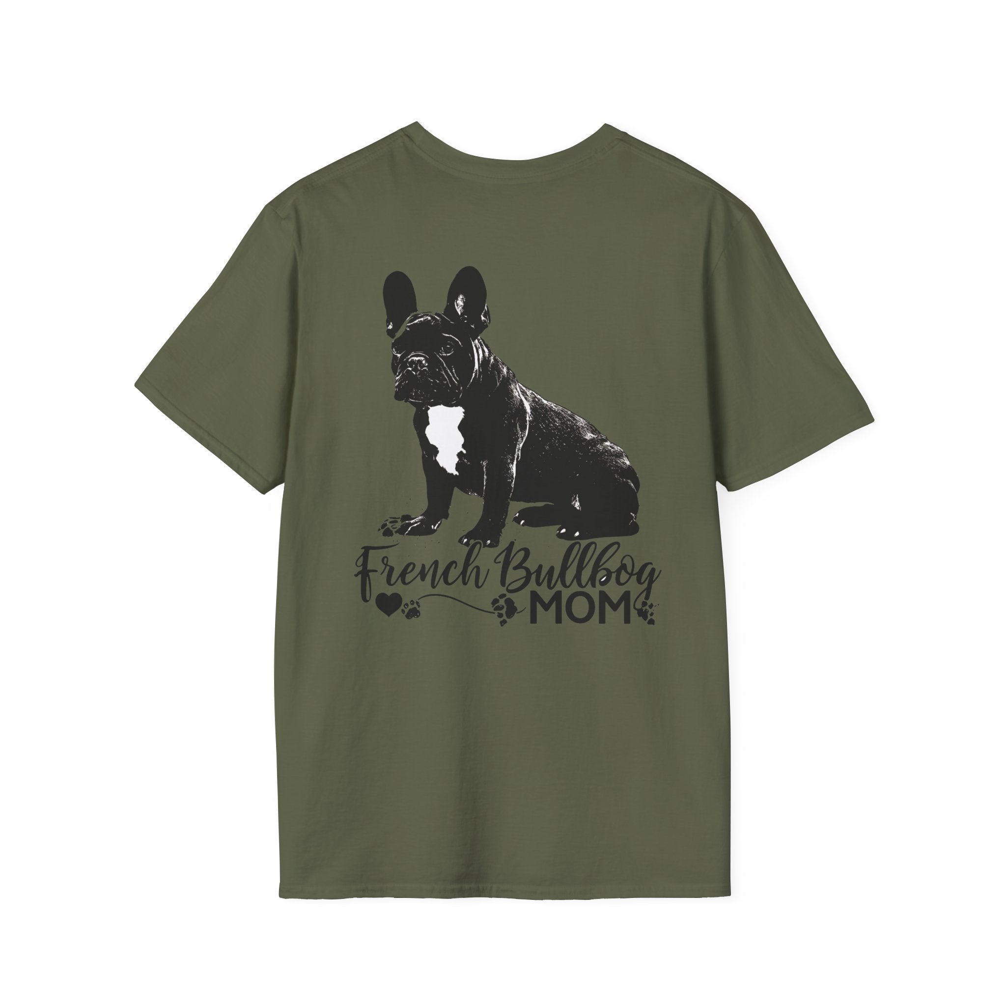 French Bulldog Mom T-Shirt | Proud Dog Mom Gift | Cute Frenchie Lover Apparel | TankPaw
