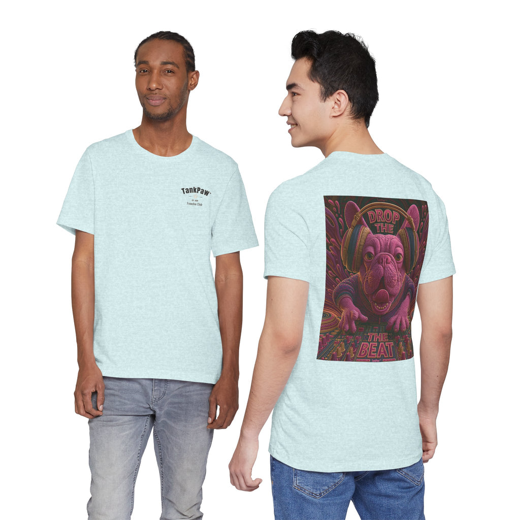 Electric French Bulldog T-Shirt – Neon DJ Dog Shirt for Music Lovers