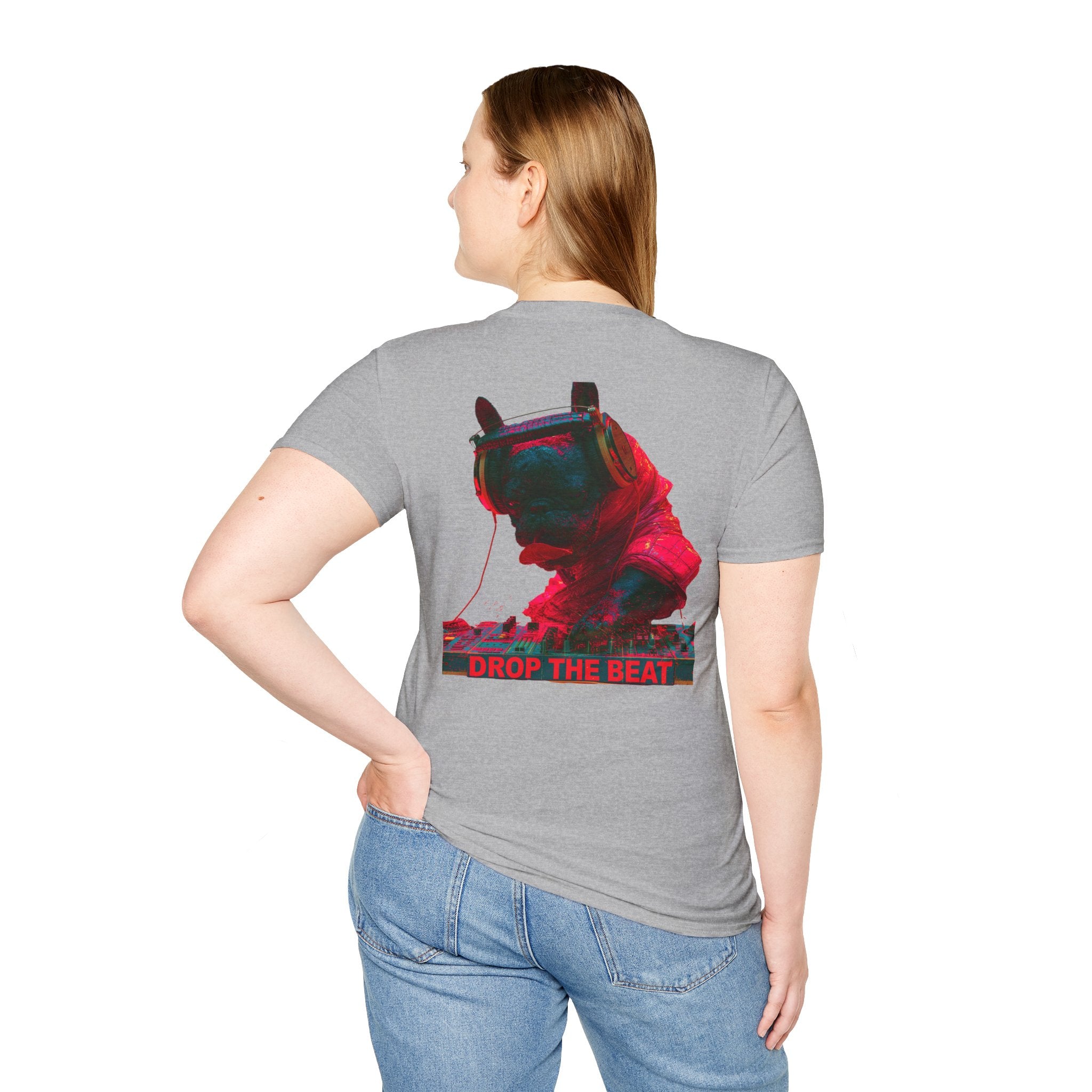Frenchie Beats T-Shirt – DJ French Bulldog Music Festival Graphic Tee