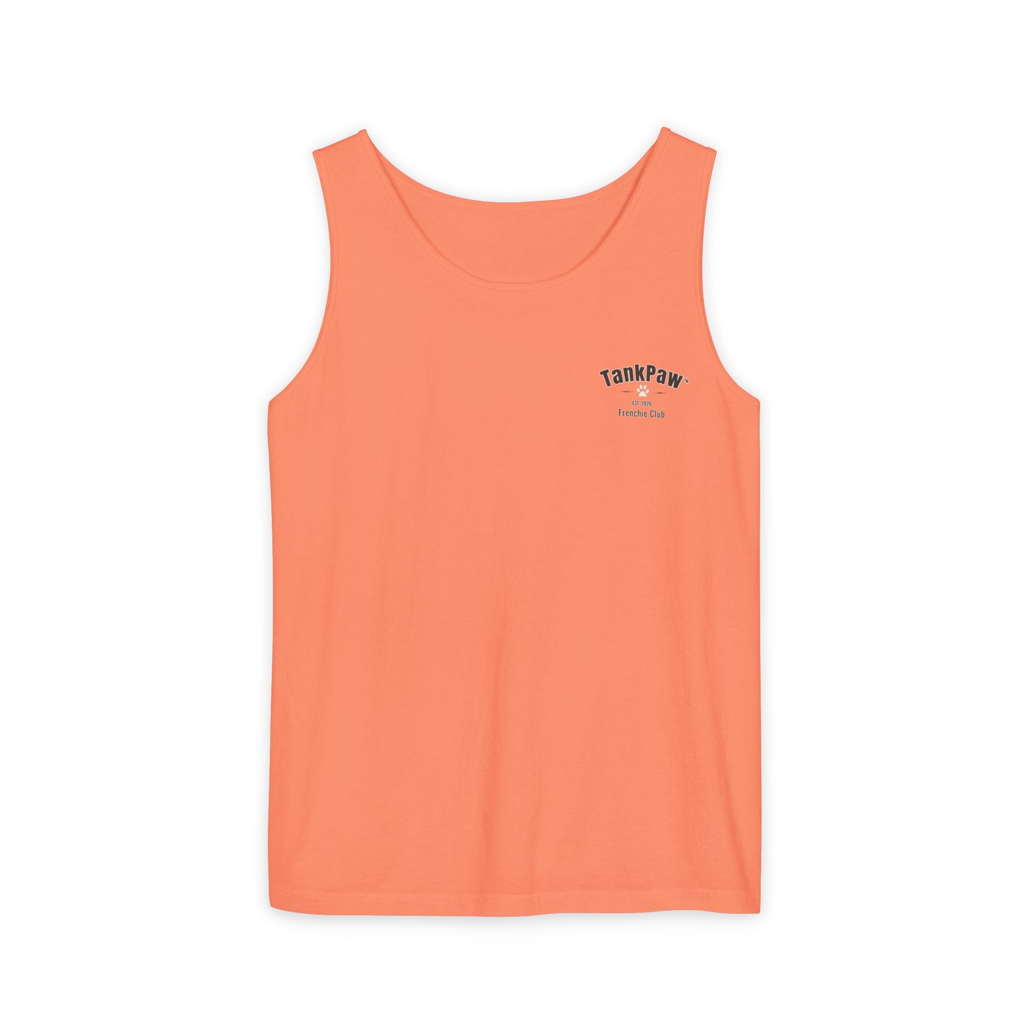 Music Festival Tank Top – "Drop the Beat" Frenchie DJ Graphic Tank