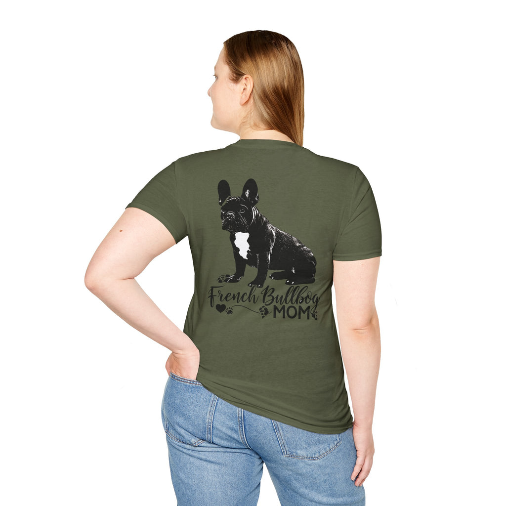 French Bulldog Mom T-Shirt | Proud Dog Mom Gift | Cute Frenchie Lover Apparel | TankPaw