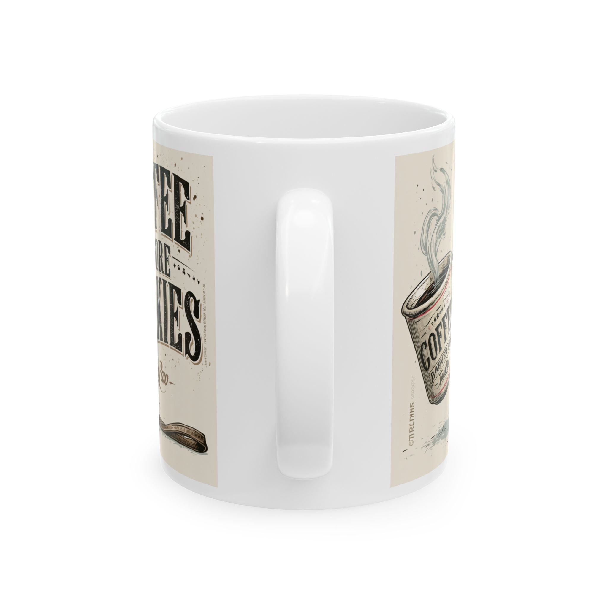 Frenchie Strong Club Coffee Mug | Vintage French Bulldog Ceramic Mug – TankPaw® (11oz/15oz)