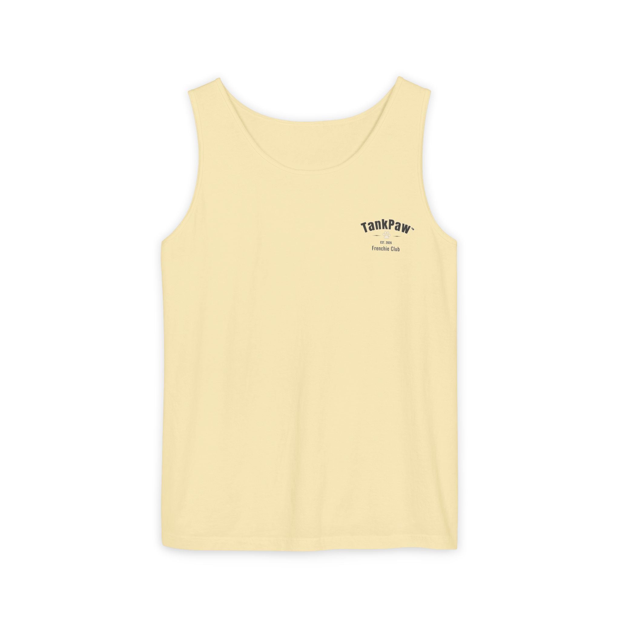 Music Festival Tank Top – "Drop the Beat" Frenchie DJ Graphic Tank