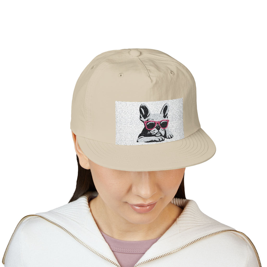Surf Cap —French Bulldog Mom Hat – Embroidered Baseball Cap for Frenchie Lovers