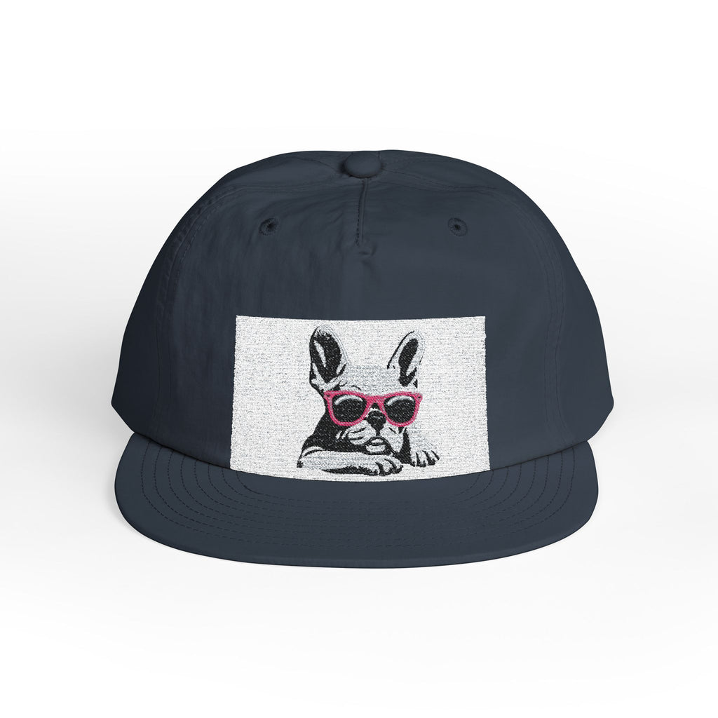 Surf Cap —French Bulldog Mom Hat – Embroidered Baseball Cap for Frenchie Lovers