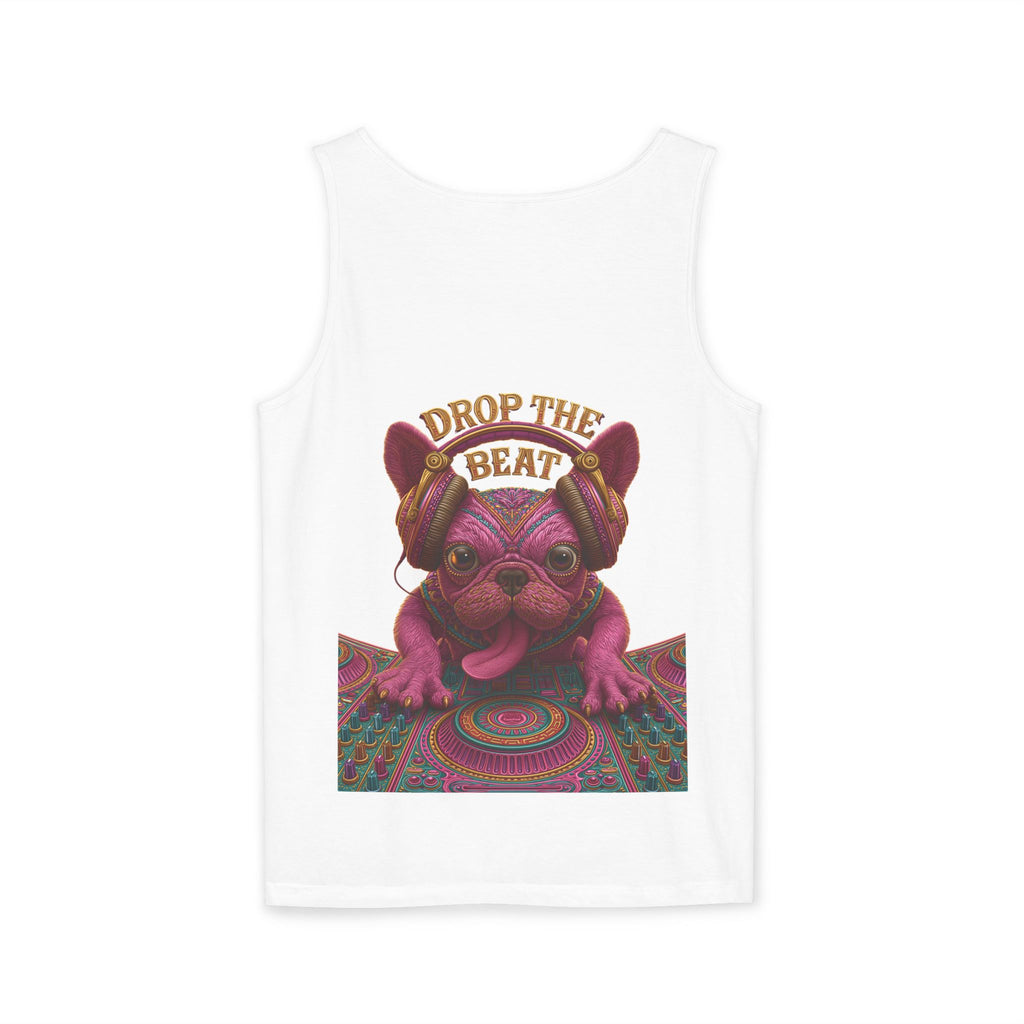 French Bulldog DJ Tank Top – EDM Music Festival Shirt for Dog Lovers | TankPaw™