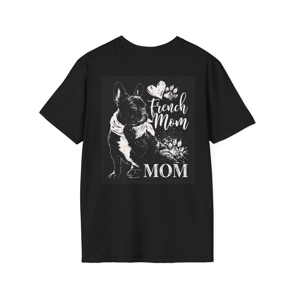 French Bulldog Mom T-Shirt | Proud Dog Mom Gift | Cute Frenchie Lover Apparel | TankPaw