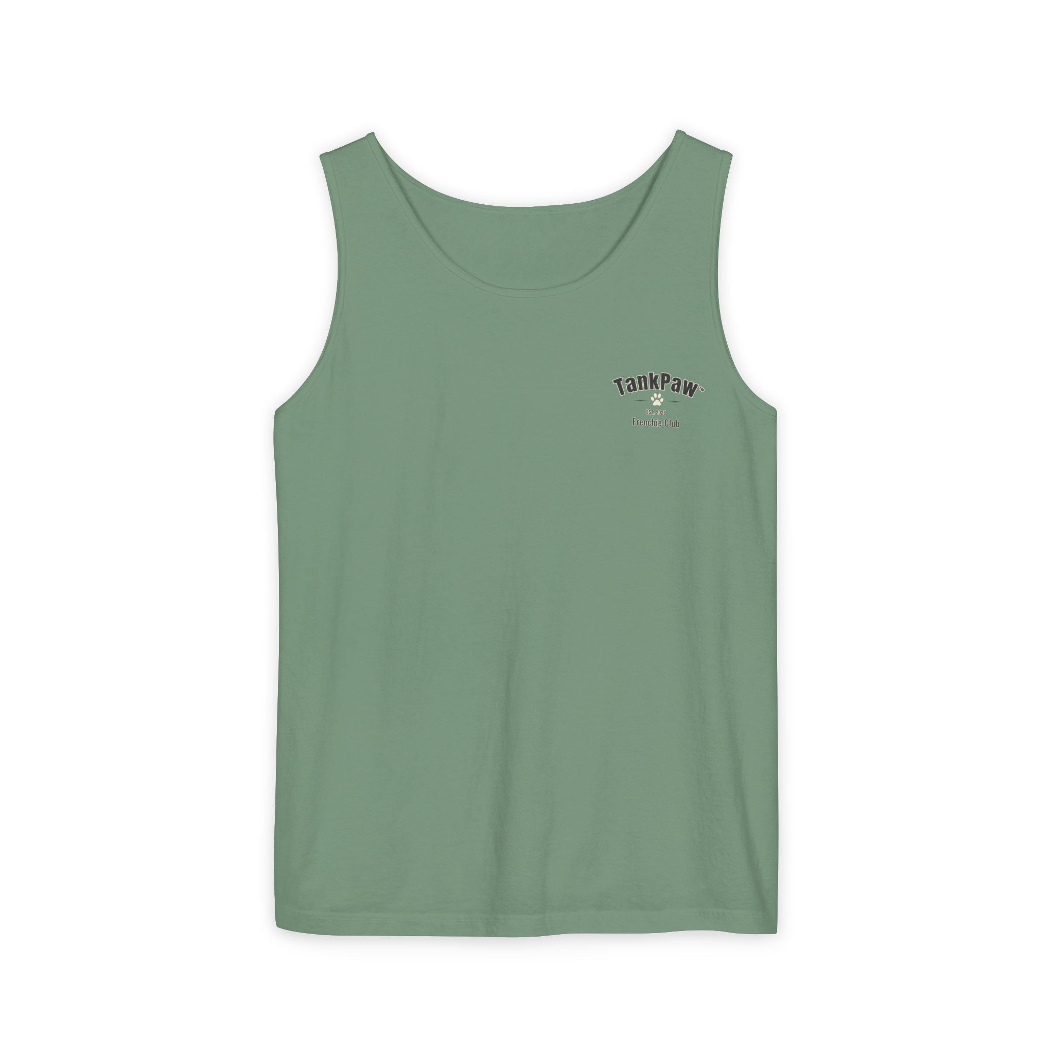 Music Festival Tank Top – "Drop the Beat" Frenchie DJ Graphic Tank