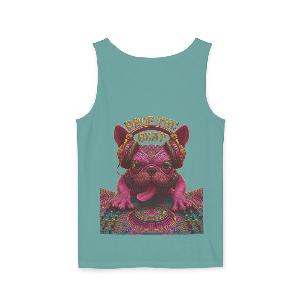French Bulldog DJ Tank Top – EDM Music Festival Shirt for Dog Lovers | TankPaw™