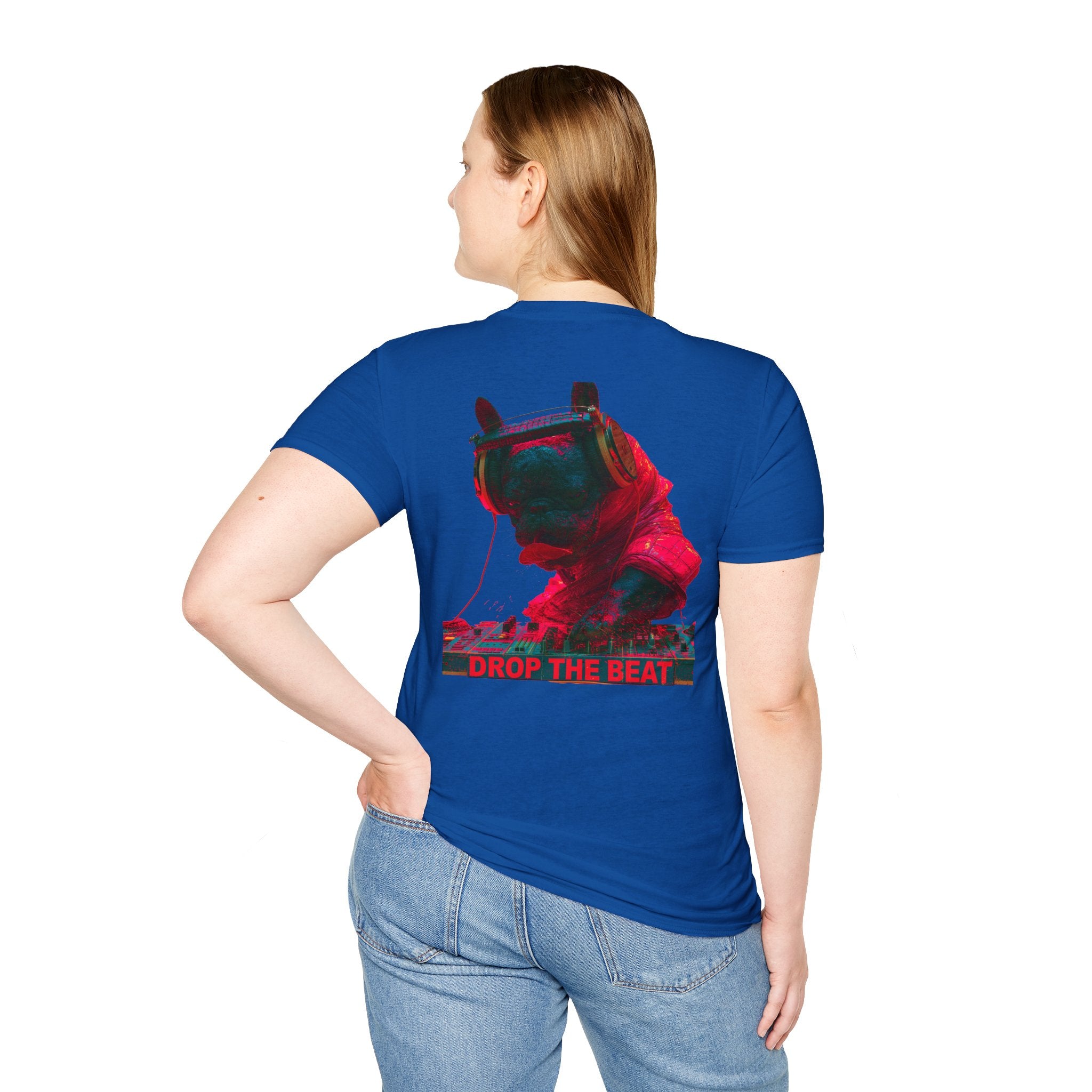 Frenchie Beats T-Shirt – DJ French Bulldog Music Festival Graphic Tee