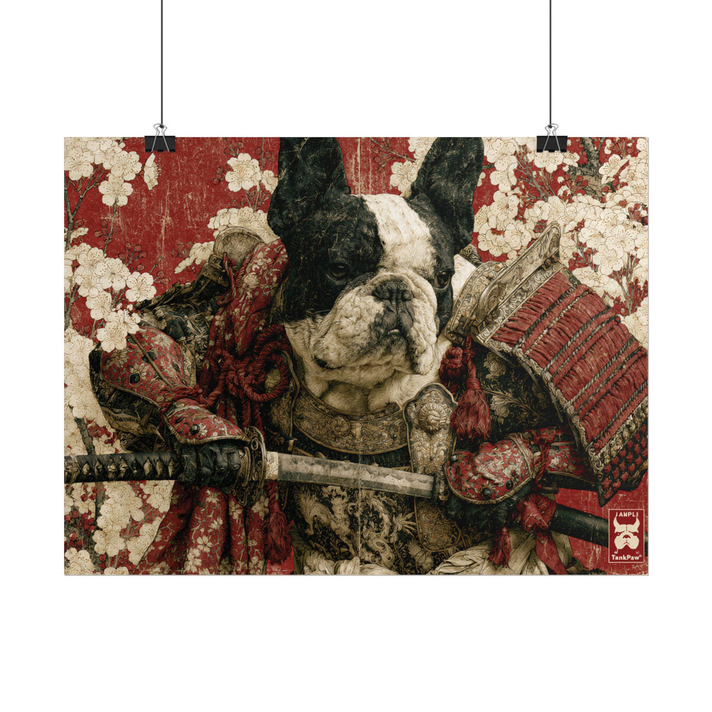 TankPaw® French Bulldog Wall Art Poster – Premium Vintage Frenchie Decor