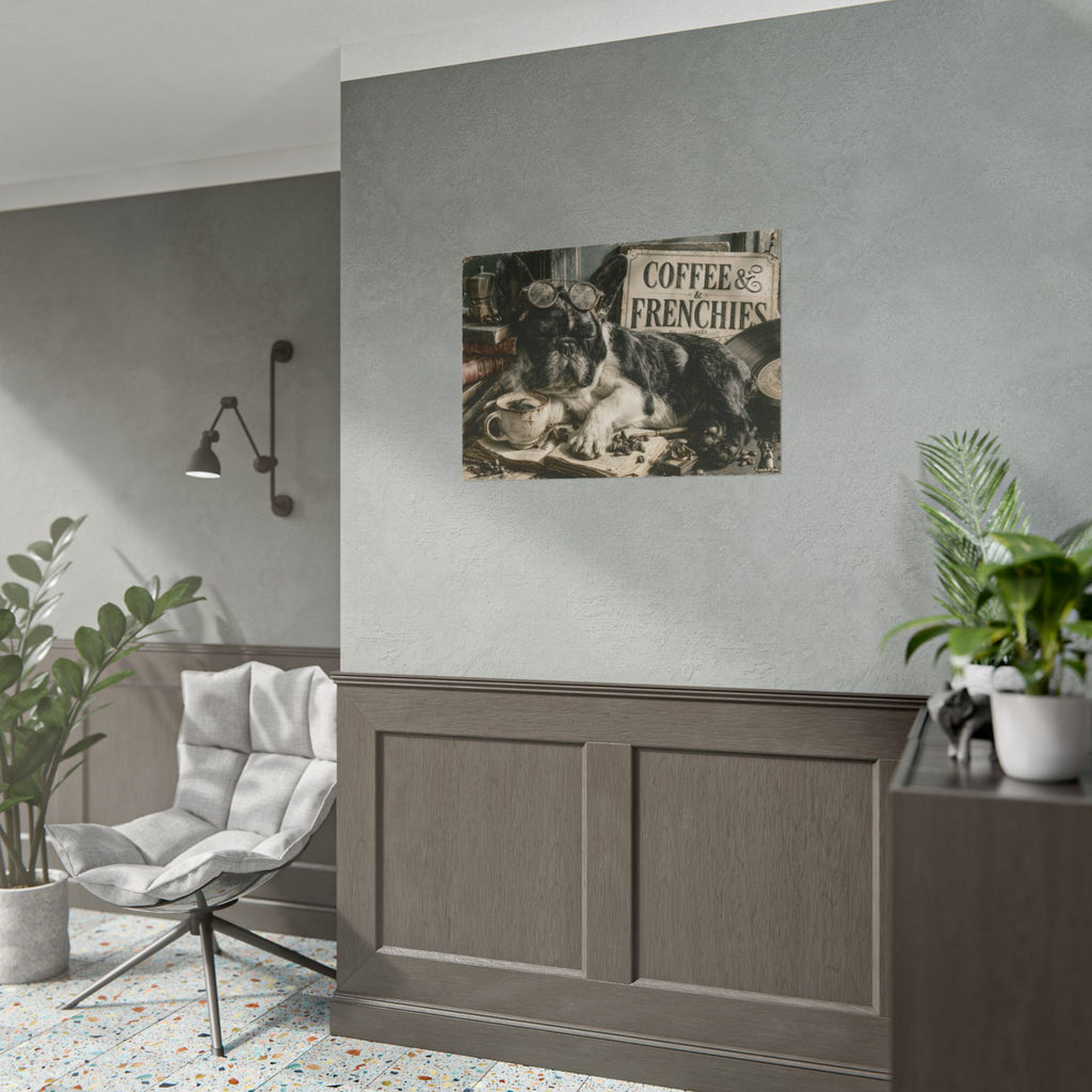 TankPaw® French Bulldog Wall Art Poster – Premium Vintage Frenchie Decor