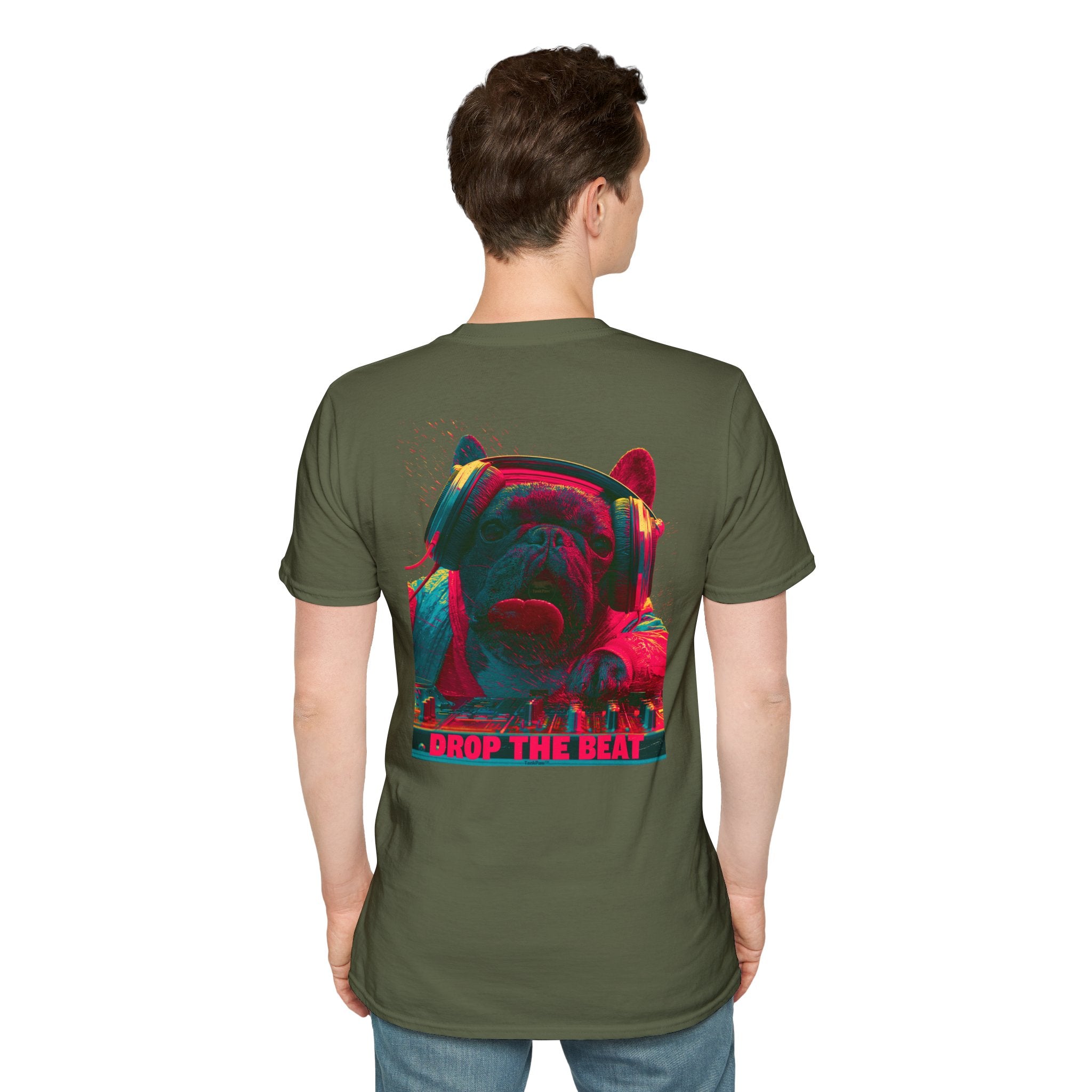 DJ French Bulldog T-Shirt – EDM Music Festival Shirt for Frenchie Lovers