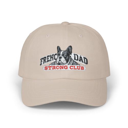 Dad Cap — TankPaw® Frenchie Dad Embroidered Baseball Cap – Premium French Bulldog Dad Hat for Dog Lovers