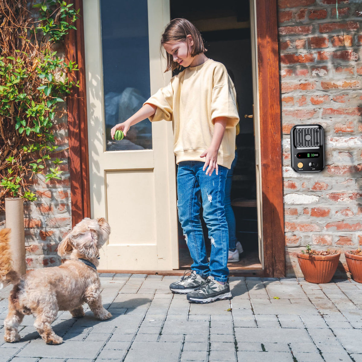 Anti Bark Device for Dogs | Safe Bark Control Training Tool for Indoor & Outdoor Use