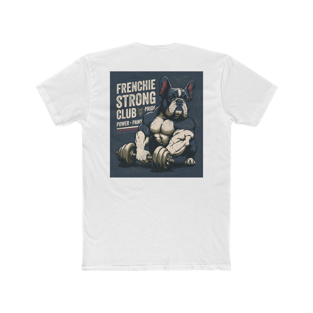 Muscular French Bulldog Graphic T-Shirt | TankPaw™ Gym Collection