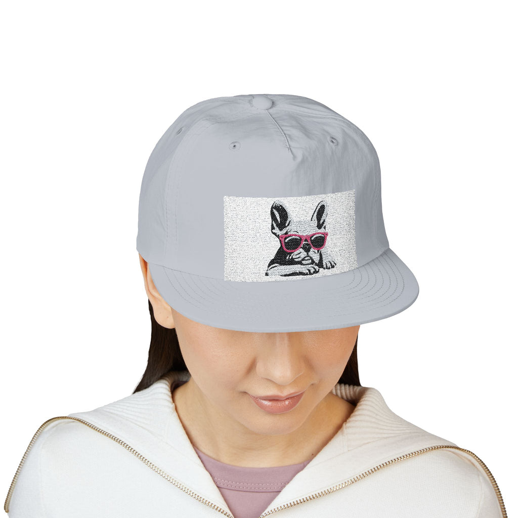 Surf Cap —French Bulldog Mom Hat – Embroidered Baseball Cap for Frenchie Lovers
