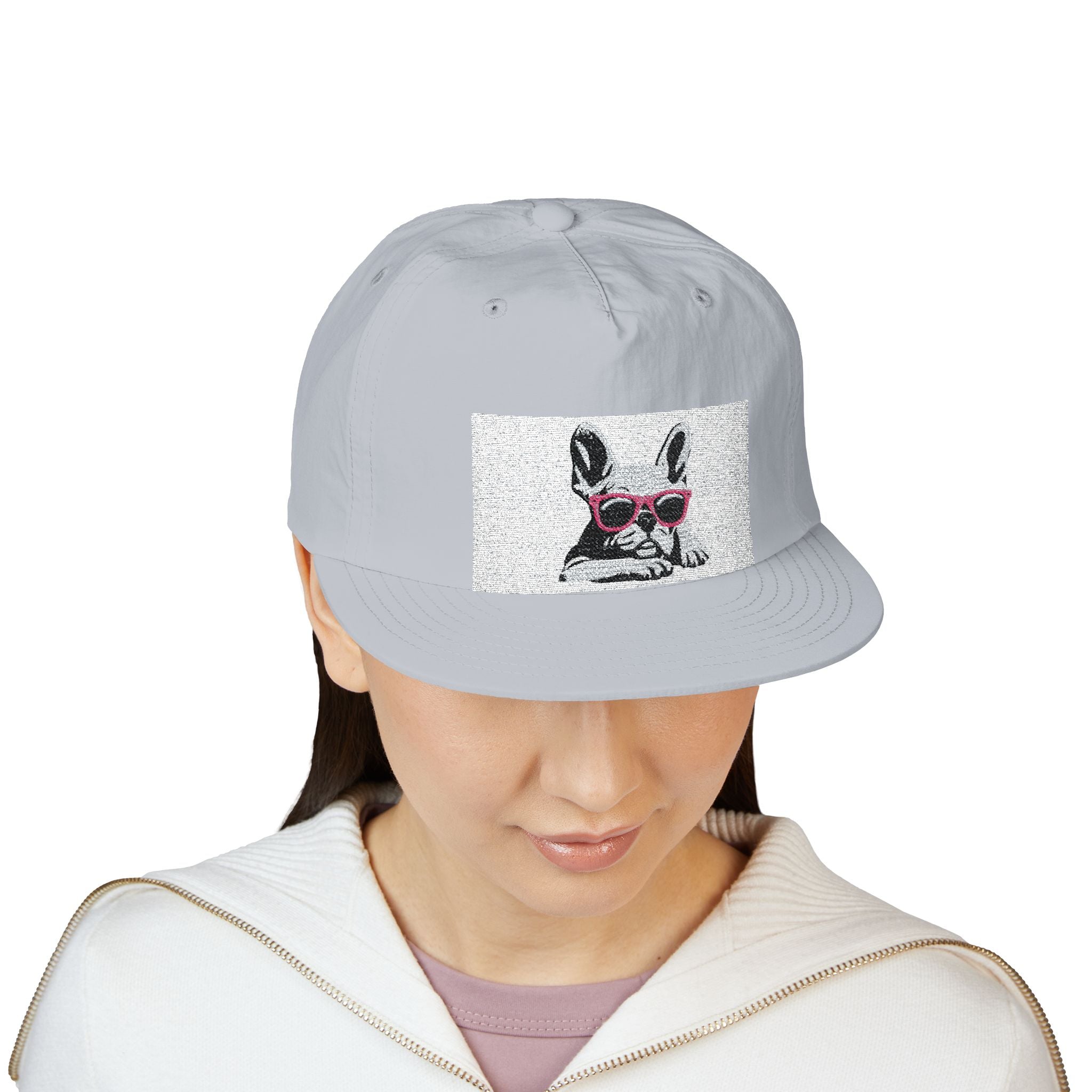 Surf Cap —French Bulldog Mom Hat – Embroidered Baseball Cap for Frenchie Lovers